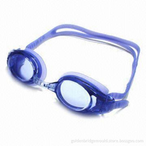 Swimming Goggles with Clear Sight Made of Silicone Material, Available in Various Colors
